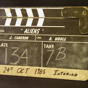 Clapperboard – Aliens (1986)