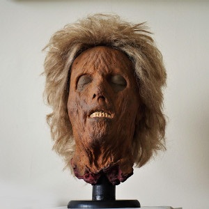 3D Print of Screen-Used Mrs. Voorhees Head – Friday the 13th Part 2 (1981)