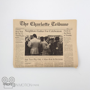 Jerome (Liam Neeson) Newspaper – Nell (1994)