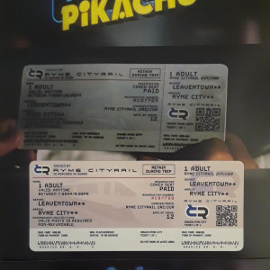 Ryme City Train Ticket Replica – Pokémon: Detective Pikachu (2019)
