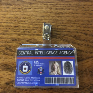 Carrie Mathison CIA id – Homeland (2011)