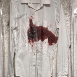 John Constantine Screen Worn Bloody Shirt – DC's Legends of Tomorrow (2016)