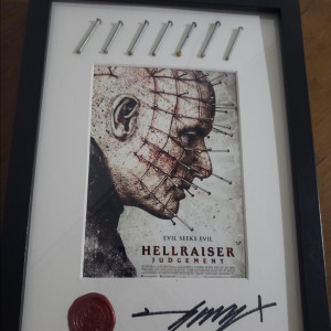 Framed Shadow Box Display – Hellraiser: Judgment (2018)
