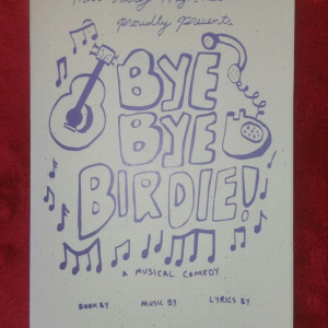 The Bye Bye Birdie Program Screen Used Hero Movie Prop – Scary Stories to Tell in the Dark (2019)