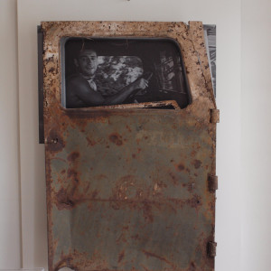 door (right side)  of the 1941 Corbit 666