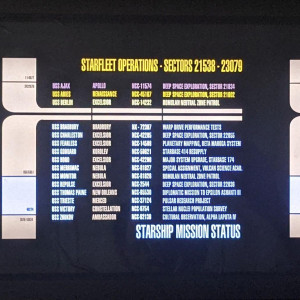 LCARS panel – Star Trek: The Next Generation (1987)
