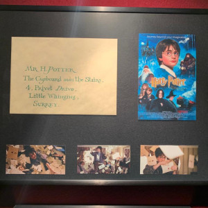 Harry Potter Hogwarts invitation envelope – Harry Potter and the Sorcerer's Stone (2001)