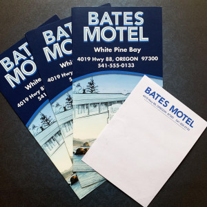 Bates Motel Brochures & Notepad Set – Bates Motel (2013)