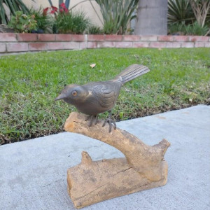 Original Hand Carved Mockingbird – No Country for Old Men (2007)