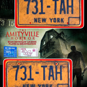 Lutz Family Car License Plates – The Amityville Horror (2005)
