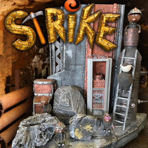 Miniature Mine Set and Puppets – Strike (2020)