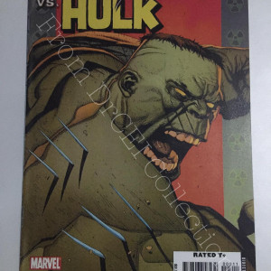 Wolverine vs. Hulk comic book cover – Once Upon a Time (2011)