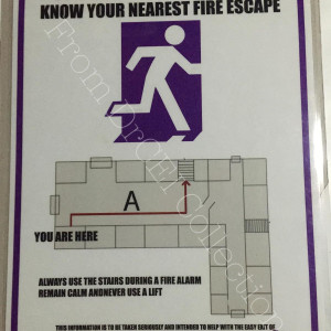 ATMOS Fire Safety sign S4E4-E5 – Doctor Who (2005)