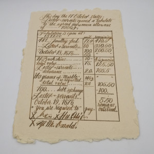 Arthur's Financials Paperwork – The Haunting of Bly Manor (2020)