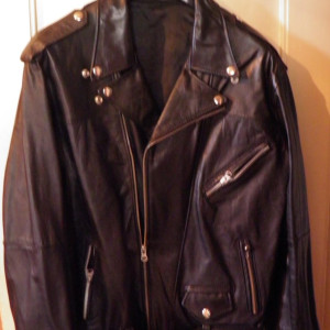 Marty's black leather jacket replica – Back to the Future Part II (1989)