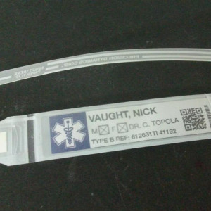 Nick's hospital bracelet – Supernatural (2005)