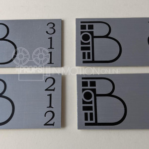 Room number signs – Hotel Babylon (2006)