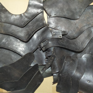 Leather Battle Armor - Damaged Components – The Chronicles of Narnia: The Voyage of the Dawn Treader (2010)