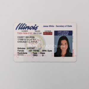 Casey (Odette Anneble) Drivers license – The Unborn (2009)