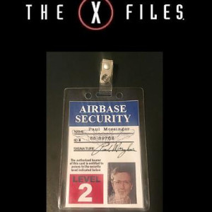 Paul Mossinger Security ID Badge from Episode 2 Deepthroat – The X Files (1998)