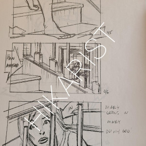 Production used Storyboards – Supernatural (2005)