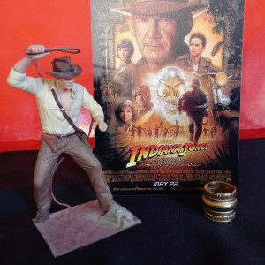 Aztec Ring and Premiere Ticket – Indiana Jones and the Kingdom of the Crystal Skull (2008)
