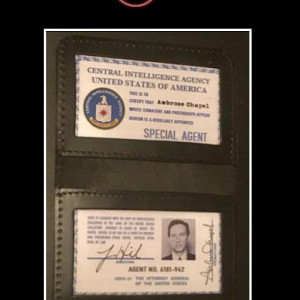 The X-Files Prop CIA ID Badge Set – The X-Files (1993)