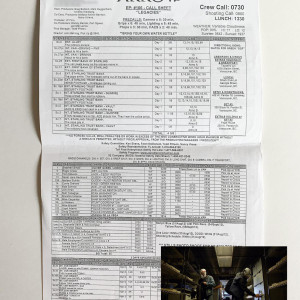 Call Sheet (1x06) – Arrow (2012)