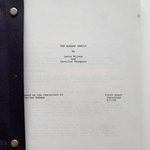 First Draft Revisions – The Addams Family (1991)