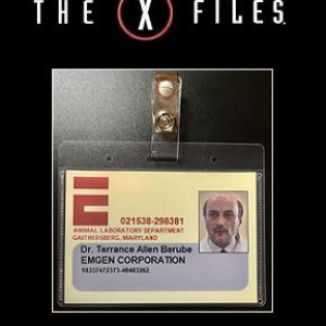 The X-Files Prop Dr. Berube's ID Badge – The X-Files (1993)