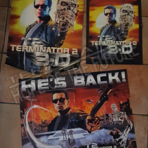 Terminator 2 3D posters – T2 3-D: Battle Across Time (1996)