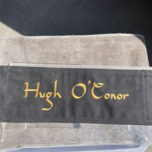 Hugh O’Conor’s (“Father Henri) Director’s Chairback – Chocolat (2000)