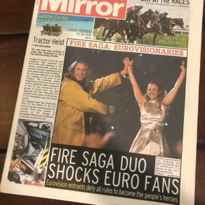 Fire Saga Newspaper – Eurovision Song Contest: The Story of Fire Saga (2020)