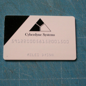 Cyberdyne Access Card – Terminator 2: Judgment Day (1991)