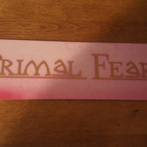 Parking Placard – Primal Fear (1996)