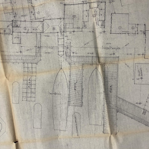 Production blueprints for construction of the Docks, “Gangs of New York” – Gangs of New York (2002)
