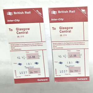 Hero Train Tickets Clipped / Unclipped – The Railway Man (2013)