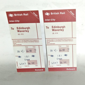 Hero Rail Tickets Edinburgh (Unclipped) – The Railway Man (2013)