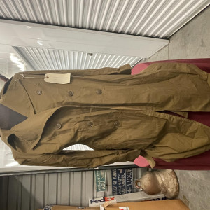 Military style long coat and soft cap from “The Great Raid” – The Great Raid (2005)
