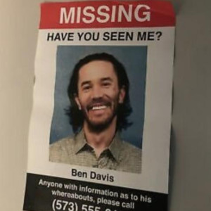 Screen used "Ben Davis" Missing poster(20"×30") – Ozark (2017)