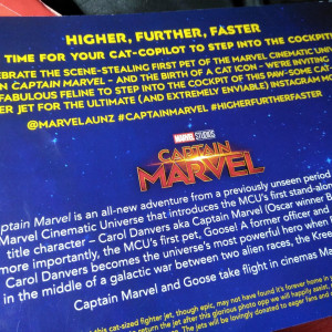 Studio Promo Pieces Pre Film Release – Captain Marvel (2019)