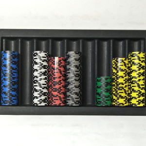Wooden Casino Chip Stacks – Elvis (2022)
