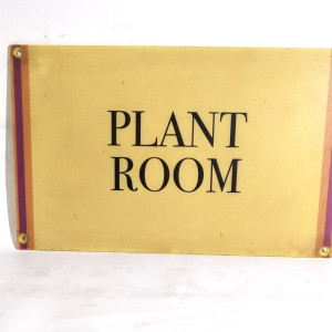 Backstage Sign Plant Room – Elvis (2022)