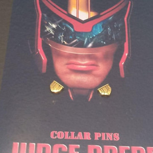 Judge Dredd Collar Pins – Judge Dredd (1995)
