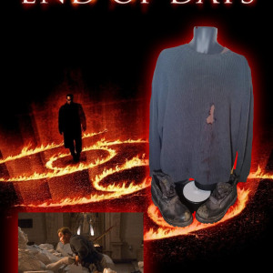 Jericho Cane (Schwarzenegger) screen worn sweater and tshirt – End of Days (1999)