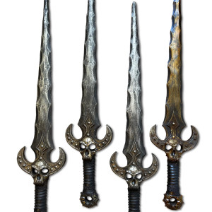 Skull motif swords – Xena: Warrior Princess (1995)