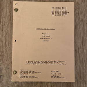 Movie Script – Interview with the Vampire (1994)
