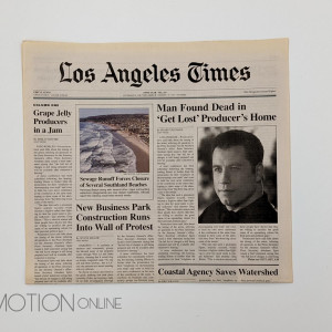 Newspaper cover – Be Cool (2005)