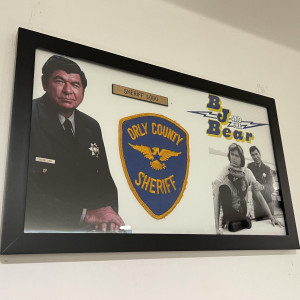Sheriff Lobo Name Badge and Patch – B.J. and the Bear (1978)