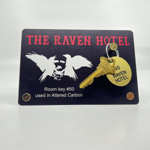 Raven Hotel Room Key. – Altered Carbon (2018)